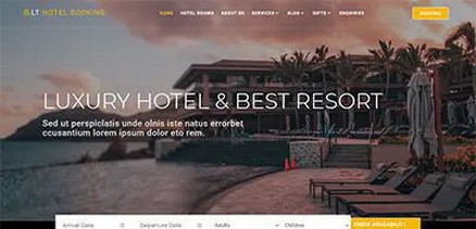 LT Hotel Booking - Hotels, Resorts Booking Joomla 4 Template