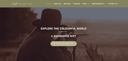 LT Hunting - Hunting Services Activities Joomla 4 Template