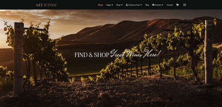 LT Iconic - Responsive Wine Store Joomla 4 Template