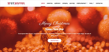 LT Joyful - Christmas and Celebrations Joomla 4 Template