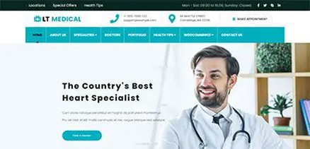 LT Medical - Joomla 4 template for Clinic or Hospital