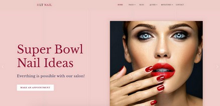 LT Nail - Free Beauty Salon & Spa Joomla 4 template