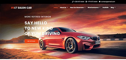 LT Salon Car - Joomla 4 Template for Automobile Store Sites