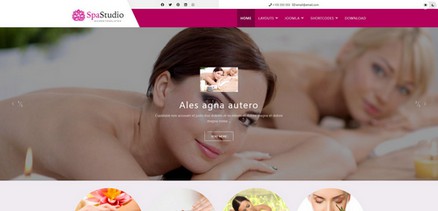Mx-joomla223 - Professional Spa Beauty Salon Joomla Template