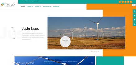 Mx-joomla232 - Renewable energy Joomla 4 Template