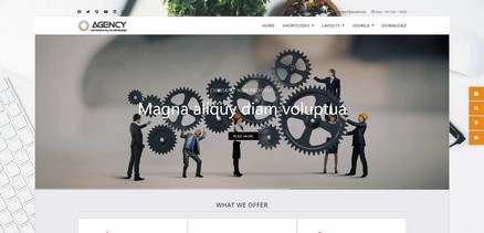 Ol Agency - Agency, Creative Business Joomla 4 Template