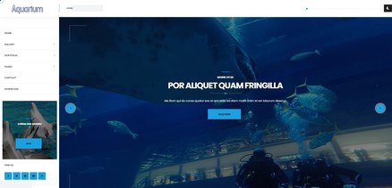 Ol Aquarium - Aquarium, Animal Protection Joomla 4 Template