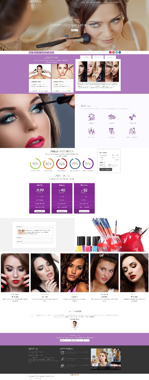 Ol Cotefo - Responsive Beauty Salon Joomla 4 Template