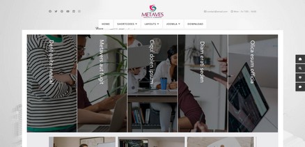 Ol Metaves - Business & Startup Websites Joomla 4 Template