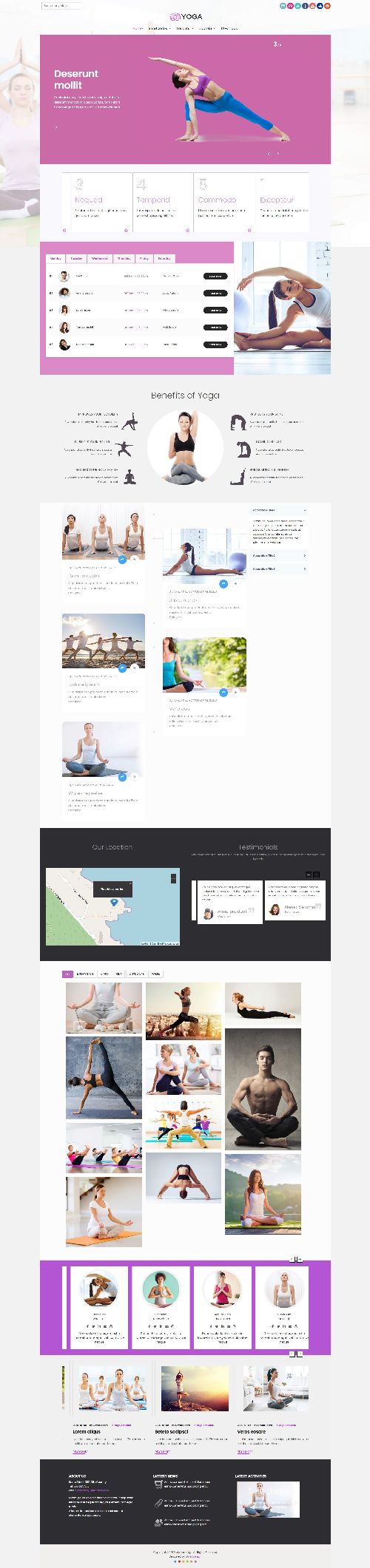 Ol Yoga - Joomla 4 Template for Yoga Studios Websites