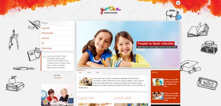 Ol Yotex - Responsive Joomla 4 Kindergarten Template