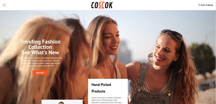 Coscok - Joomla 4 Template for creating eCommerce Websites