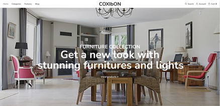 Coxibon - Joomla 4 Template for creating eCommerce Websites