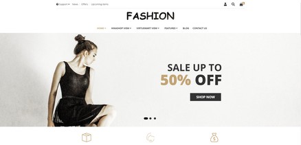 Fashion - Joomla 4 Template for creating eCommerce Websites