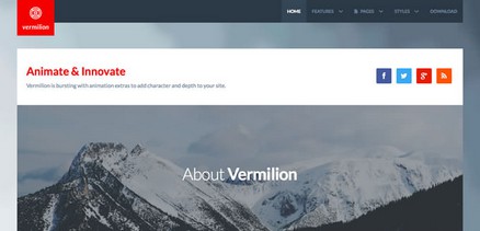 Vermillon - Joomla 4 Template for Business, Corporate Sites