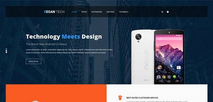 Regan Tech - Technology Websites Joomla 4 Template