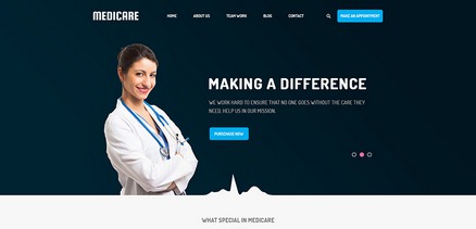 Medicare - Responsive Joomla Template For Medical Services