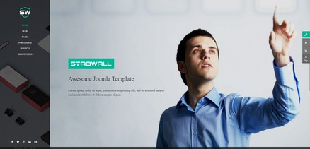 Stabwall - Responsive Joomla 4 Corporate Business Template