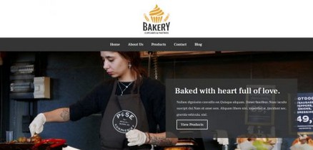 Bakery - Bakery, Restaurant, Cake Shop Joomla 4 Template