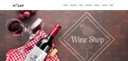 Bar Wine - Responsive Bar Wine Shop Joomla 4 Template