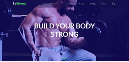 BeStrong - Premium Gym and Health Centers Joomla 4 Template
