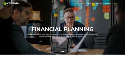 CapiTotal - Finance And Consulting Company Joomla 4 Template