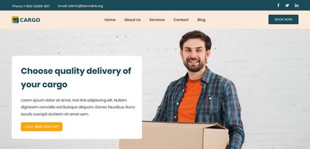 Cargo - Professional Mover And Packer Joomla 4 Template