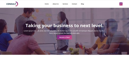 Consult - Professional Consulting Company Joomla 4 Template