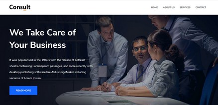 Consult - Professional Business Consulting Joomla 4 Template