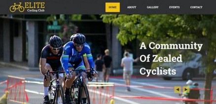 Elite - Responsive Sport & Cycling Club Joomla 4 Template