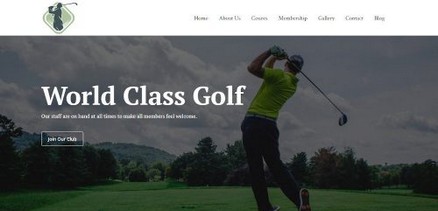 Golfooze - Responsive Golf Club Joomla 4 Template Websites