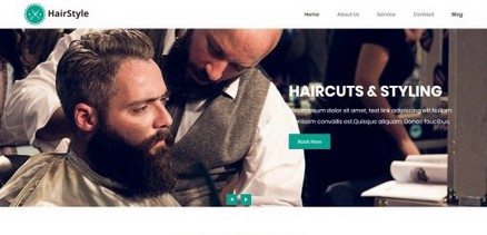 HairStyle - Free Responsive Barber Shop Joomla 4 Template