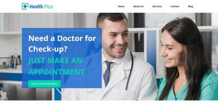 Health Plus - Premium Joomla 4 Template for Health Services