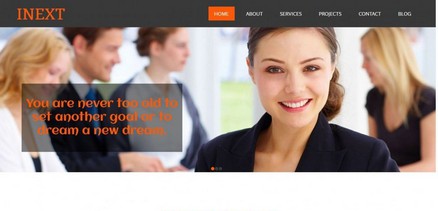 Inext - Business Consultant Websites Joomla Template