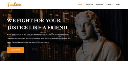 Justice - Lawyer Attorneys & Consulting Joomla 4 Template