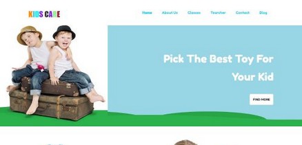 Kids Care - Premium Day Care Kindergarten Joomla 4 Template