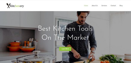 Kitchenery - Premium Kitchen Appliances Joomla 4 Template