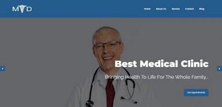 MD - Doctor And Hospital Health Websites Joomla 4 Template