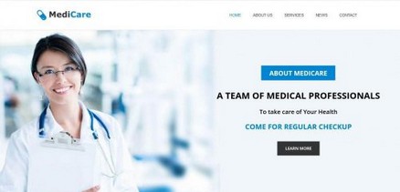 MediCare - Health Care / Medical Joomla 4 Template Websites