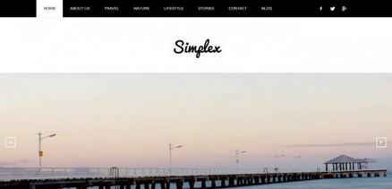 Simplex - Blog and Online Magazine Free Joomla 4 Template
