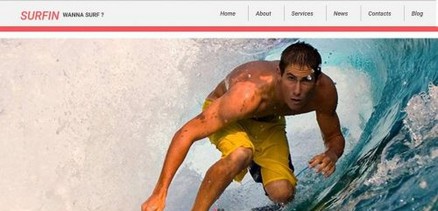 Surfin - Responsive Club/Sports Joomla 4 Template Websites