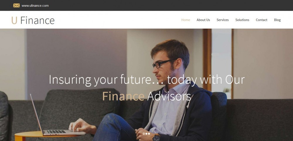 U Finance - Business Financial Advisor Joomla 4 Template