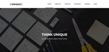 Unique - Modern Creative Web Design Agency Joomla 4 Template