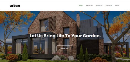 Urban - Gardening & Landscaping Joomla 4 Template
