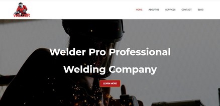 Welder - Modern Welder Contractor Websites Joomla 4 Template