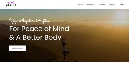 Yoga Trainer - Responsive Health & Meditation Joomla 4 Template