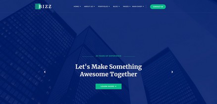 Bizz - Business Consulting and Professional Joomla 4 Template