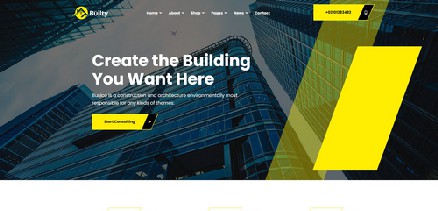 Builty - Industrial and Building Construction Joomla 4 Template