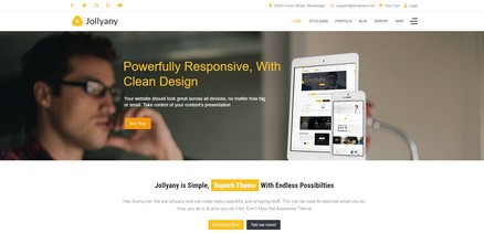 JollyAny - Professional Multi-purpose Joomla Template