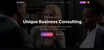 Doob - Business & Consulting Agencies Joomla Template